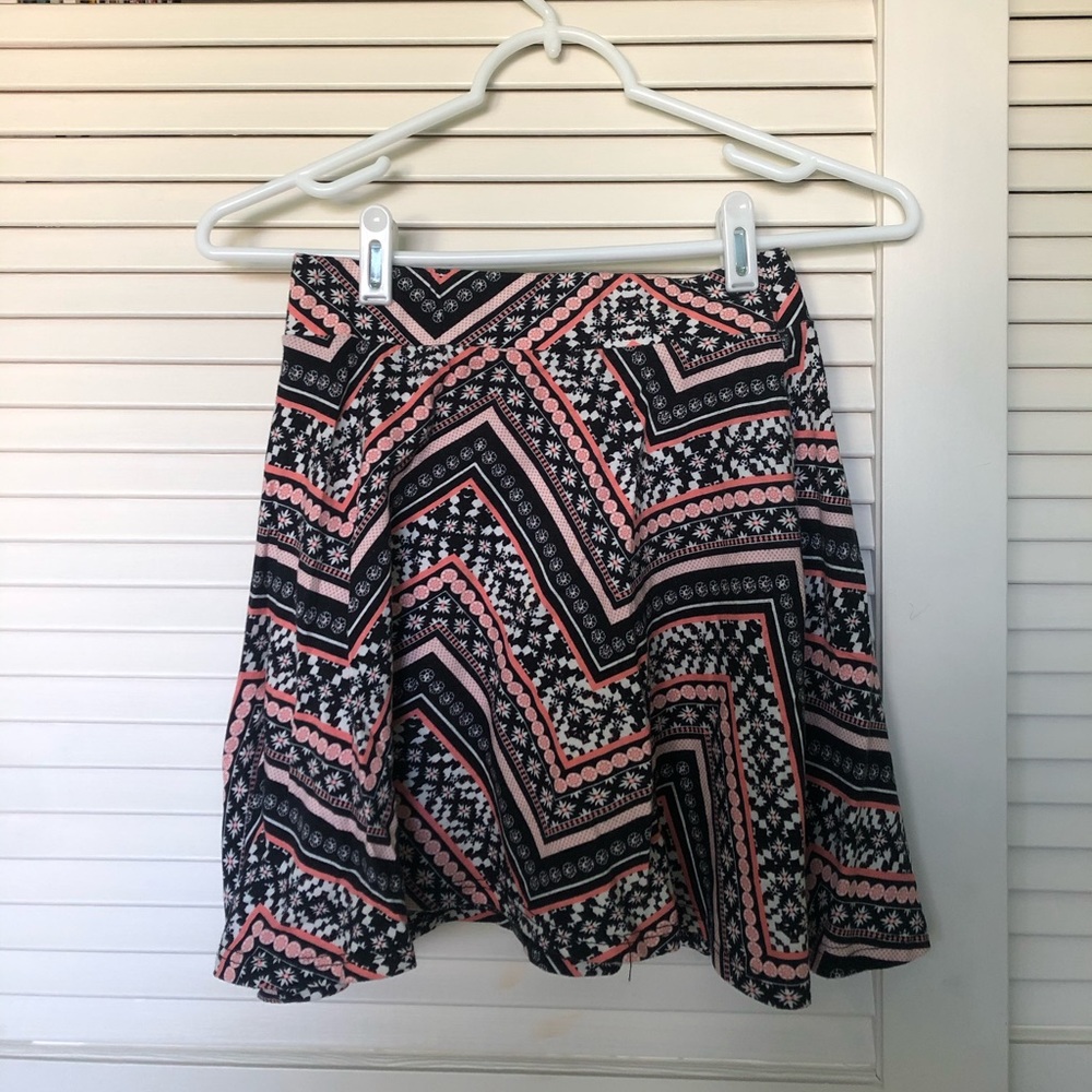 Charlotte Russe Patterned Skirt